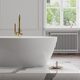 ванна зі штучного каменю Omnires Siena 160x80 прямокутна white (SIENAWWBP)