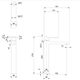 змішувач для умивальника Omnires Slide високий graphite (SL7712GR)
