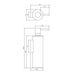 дозатор рідкого мила Omnires Modern Project black (MP60721BL)