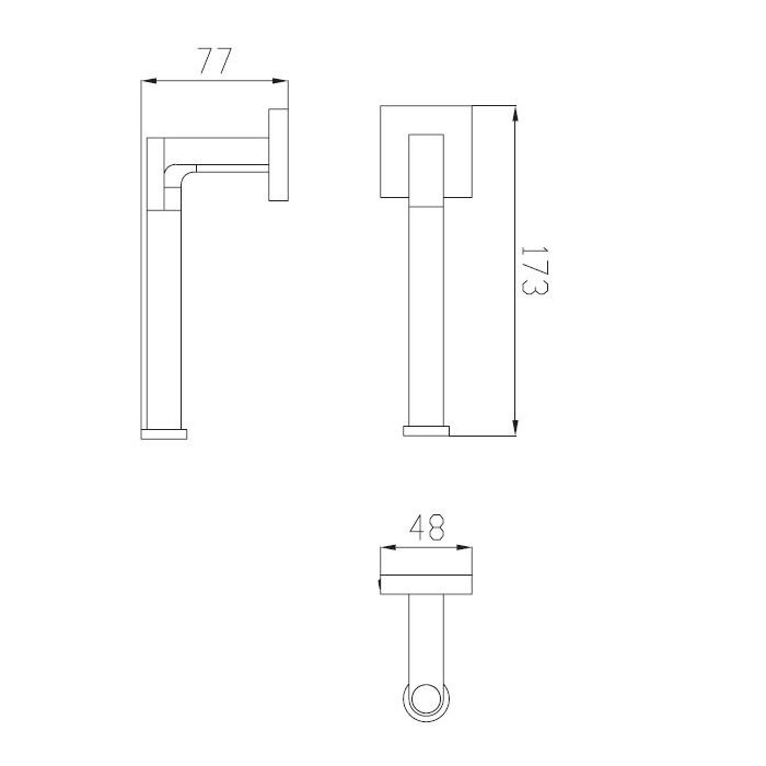 папероутримувач Omnires Tyber chrome (TB50510CR)
