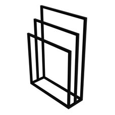 рушникотримач Lavita Halmahera 850x450 black (5908211470542)
