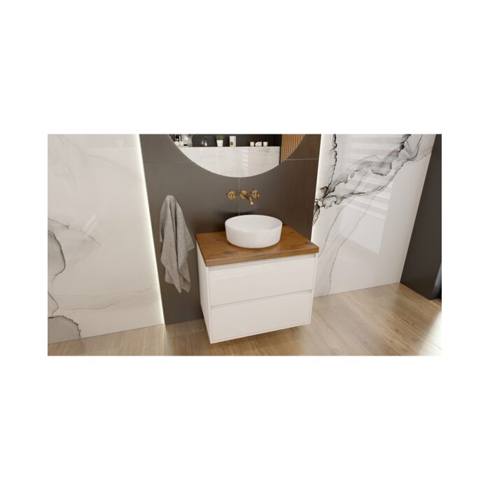умивальник Lavita Merida 37x37 накладний, білий (5908211479750)