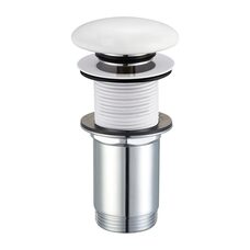 донний клапан Omnires click-clack gloss white (A716BP)