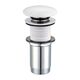 донний клапан Omnires click-clack gloss white (A716BP)