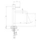 змішувач для умивальника Omnires Y brushed nickel (Y1212CNI)