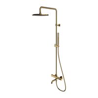 душова система з термостатом Omnires Y polished gold (Y1234GL)