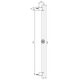 душова штанга Omnires chrome 83 cm (DR09CR)