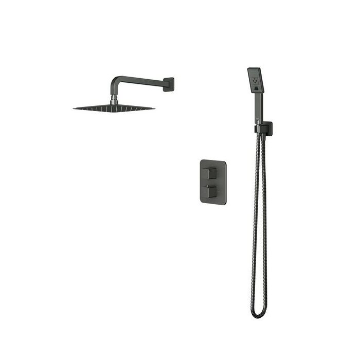 душова система з термостатом Omnires Parma grafit (SYSPM11GR)