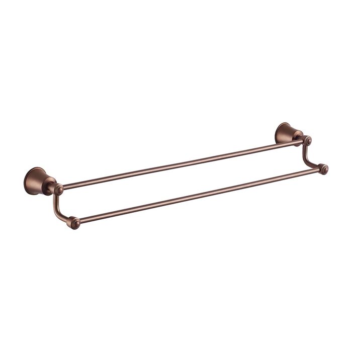 тримач для рушників Omnires Art Line antique copper, подвійний (AL53226ORB)