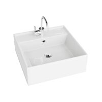 умивальник Lavita La Gromera 41x41 накладний, білий (5908211470887)