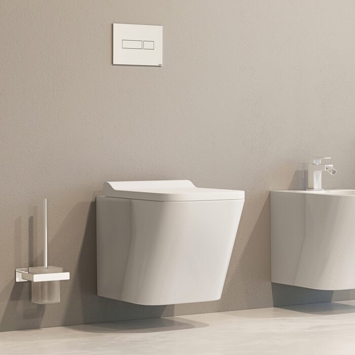 сидіння для біде Omnires Fontana soft-closing white (FONTANADEBP)