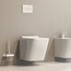 сидіння для біде Omnires Fontana soft-closing white (FONTANADEBP)