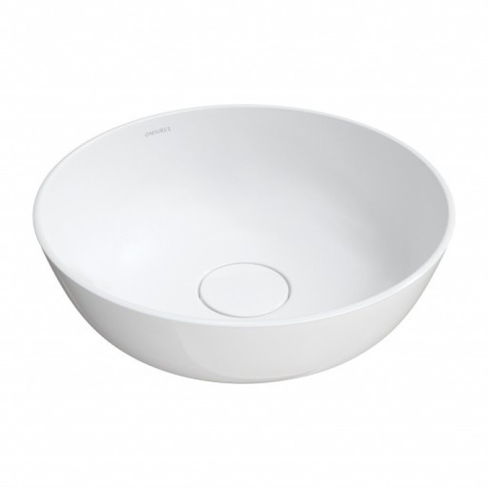 умивальник Omnires Silk 40x40 white matt (SILKR400BM)