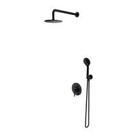 душова система Omnires Y black (SYSY38BL)
