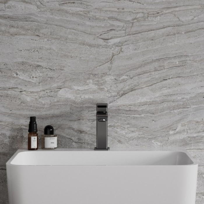 змішувач для умивальника Omnires Parma grafit (PM7410GR)