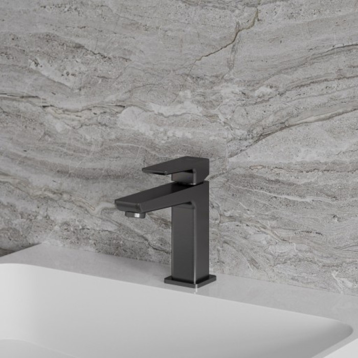 змішувач для умивальника Omnires Parma grafit (PM7410GR)