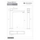 змішувач для умивальника Omnires Parma black mat, високий (PM7412BL)