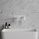 змішувач для умивальника Omnires Parma chrome /white(PM7415CRB)