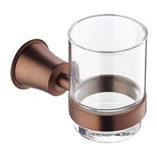 склянка з утримувачем Omnires Art Line antique copper (AL53320ORB)