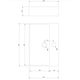 умивальник Omnires Garland 60x43 white (GARLAND600BP)