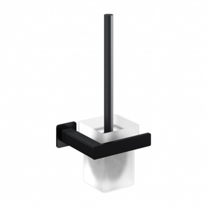 йоржик для унітазу Omnires Nelson black mat (NL80620BL)