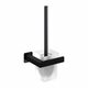 йоржик для унітазу Omnires Nelson black mat (NL80620BL)