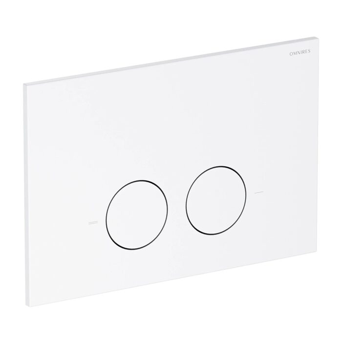 інсталяція Omnires Strongframe, панель змиву ECO, matt white (STFWCECO1M-RWM)