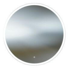 дзеркало Lavita Lotis Plus 80, з підсвічуванням та підігрівом (5900378335061)