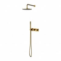 Душова система прихованого монтажу Omnires Contour brushed gold (SYSCT10GLB)