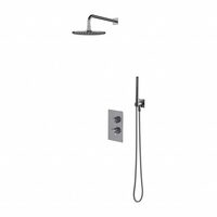 Душова система прихованого монтажу з термостатом Omnires Contour chrome (SYSCT11CR)