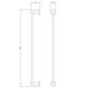 рушникотримач Omnires Modern Project white matt (MP60216WM)