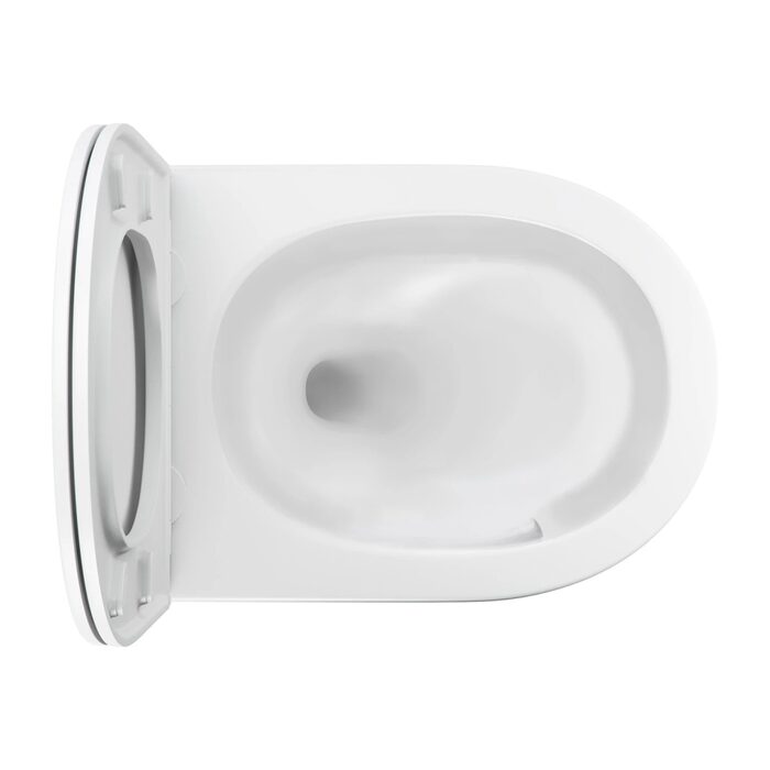 унітаз підвісний Omnires Ottawa Comfort 54x37 змив Торнадо, сидіння з плавним закриттям, matt white (OTTAWACSPMWBM)