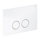 інсталяція Omnires Strongframe, панель змиву ECO, gloss white (STFWCECO1M-RBP)