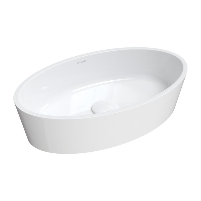 умивальник Omnires Bari 50x30 white (BARI500UNBP)