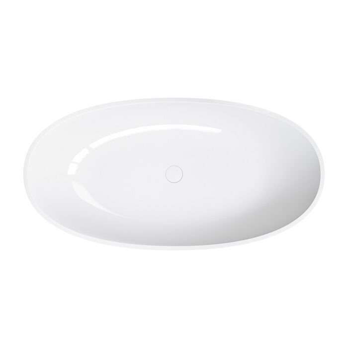 ванна Omnires Shell 148x75 окремо gloss white (SHELL148WWBP)