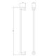 рушникотримач Omnires Modern Project white matt (MP60214WM)