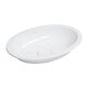 умивальник Omnires Shell 48х31 gloss white (SHELL480UPBP)