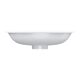 умивальник Omnires Shell 48х31 gloss white (SHELL480UPBP)