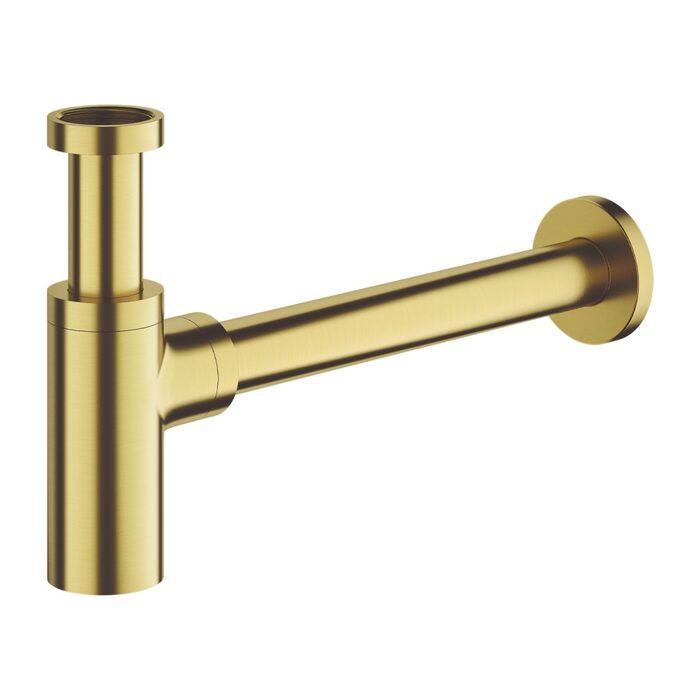 сифон для умивальника Omnires brushed brass (A186BSB)