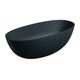 ванна Omnires Shell 160x75 овальна black lava (SHELLWWBLV)