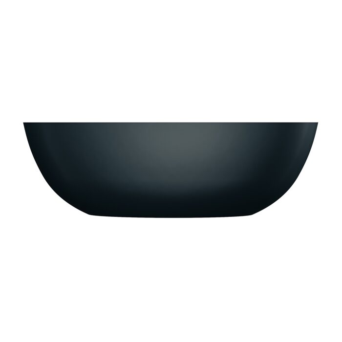 ванна Omnires Shell 160x75 овальна black lava (SHELLWWBLV)