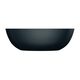 ванна Omnires Shell 160x75 овальна black lava (SHELLWWBLV)