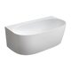 ванна кам'яна Omnires Valencia M+ 158x86 white (VALENCIAWPBP)