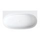 ванна кам'яна Omnires Valencia M+ 158x86 white (VALENCIAWPBP)