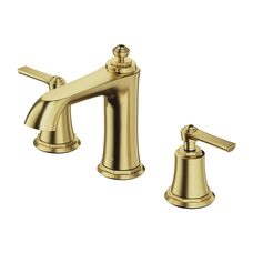 змішувач для умивальника Omnires Armance, на три отвори, brushed brass (AM5214BSB)