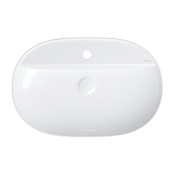умивальник Omnires Atlanta 60,5x40 white (ATLANTA610BP)