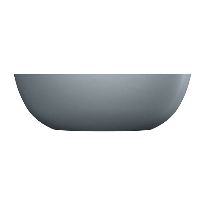 ванна Omnires Shell 160x75 окремостояща ash grey (SHELLWWAG)