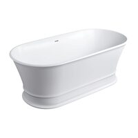 ванна кам'яна Omnires Classica M 170x84 окремостояща matt white (CLASSICA170WWZPBM)