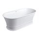 ванна кам'яна Omnires Classica M 170x84 окремостояща matt white (CLASSICA170WWZPBM)