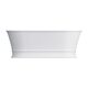 ванна кам'яна Omnires Classica M 170x84 окремостояща matt white (CLASSICA170WWZPBM)